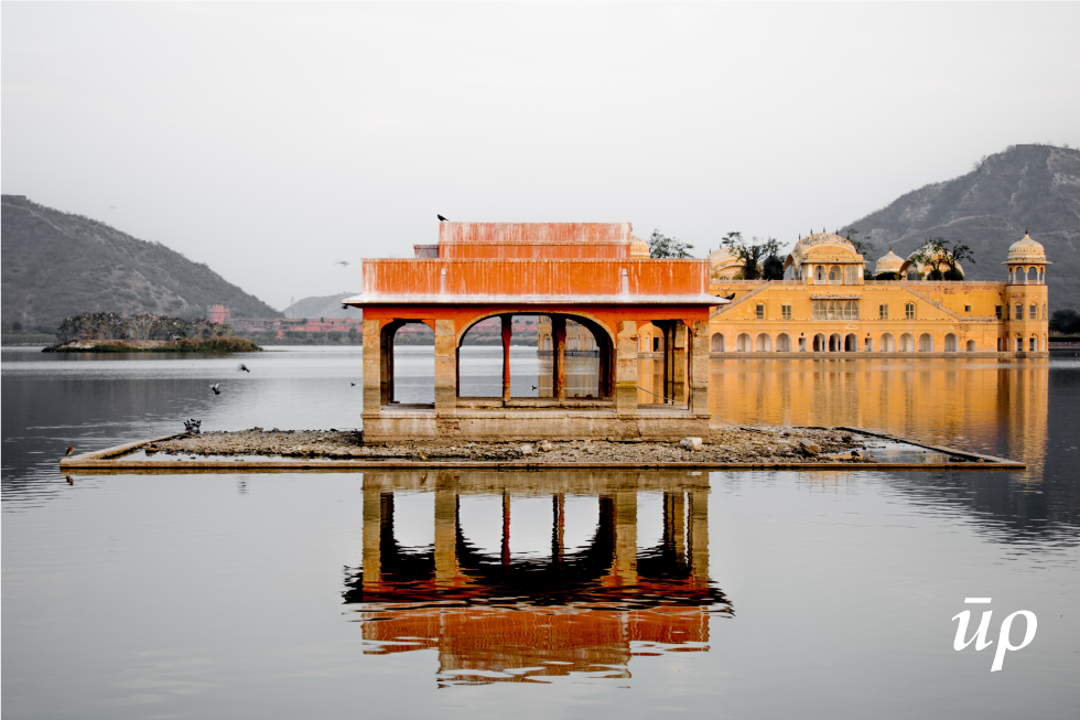 Jal Mahal revival, a project mired in controversy related to ownership and maintenance of heritage structures.