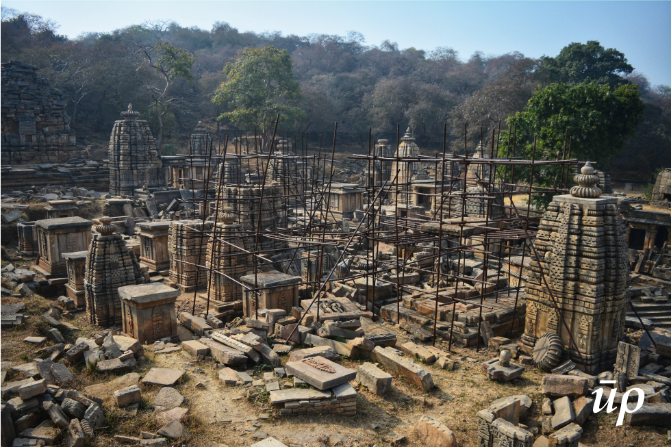 The Ruins of More Than 100 Temples Are Still Scattered in This Complex Which Is to Be Rebuilt