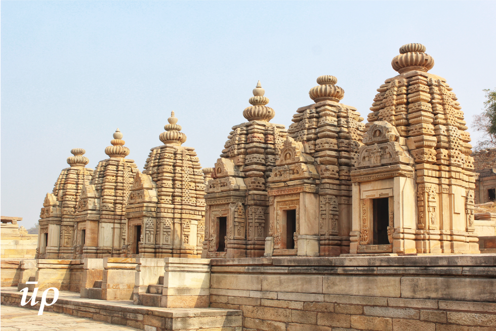 Renovated temples in the Bateswar complex.