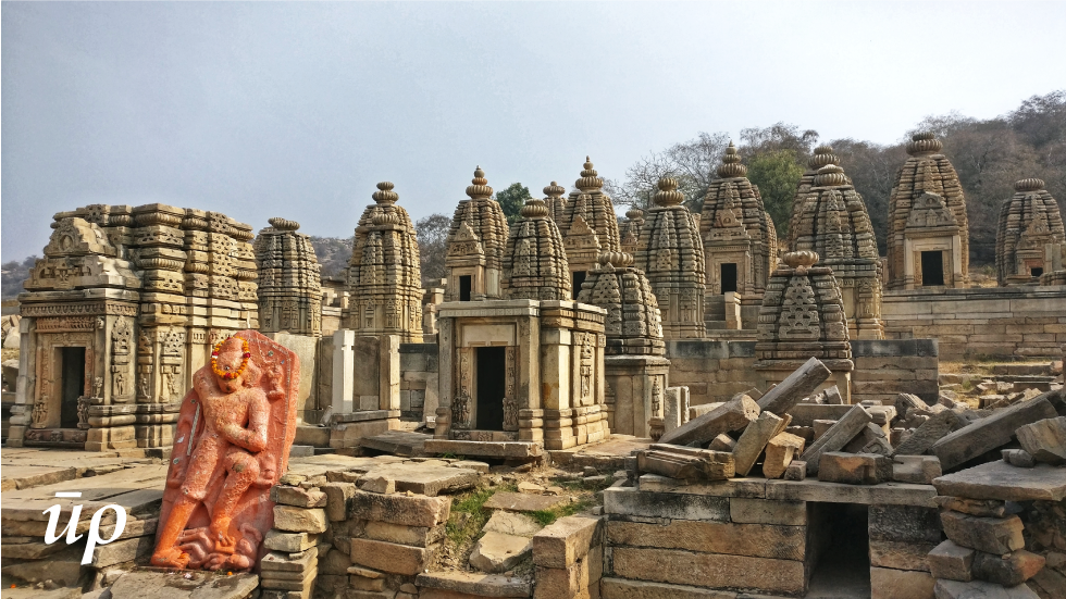 A Hanuman idol in Batesar Temple Complex.